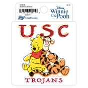 USC Trojans Pooh and Tigger Service Center Soft Disney Sticker